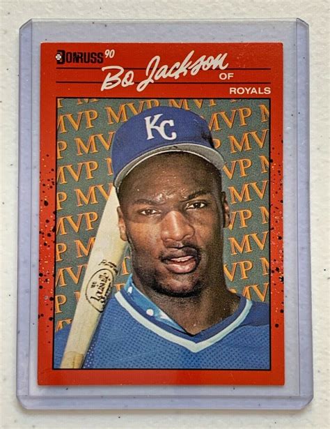 bo jackson royals card|10 Most Valuable Bo Jackson Baseball Cards